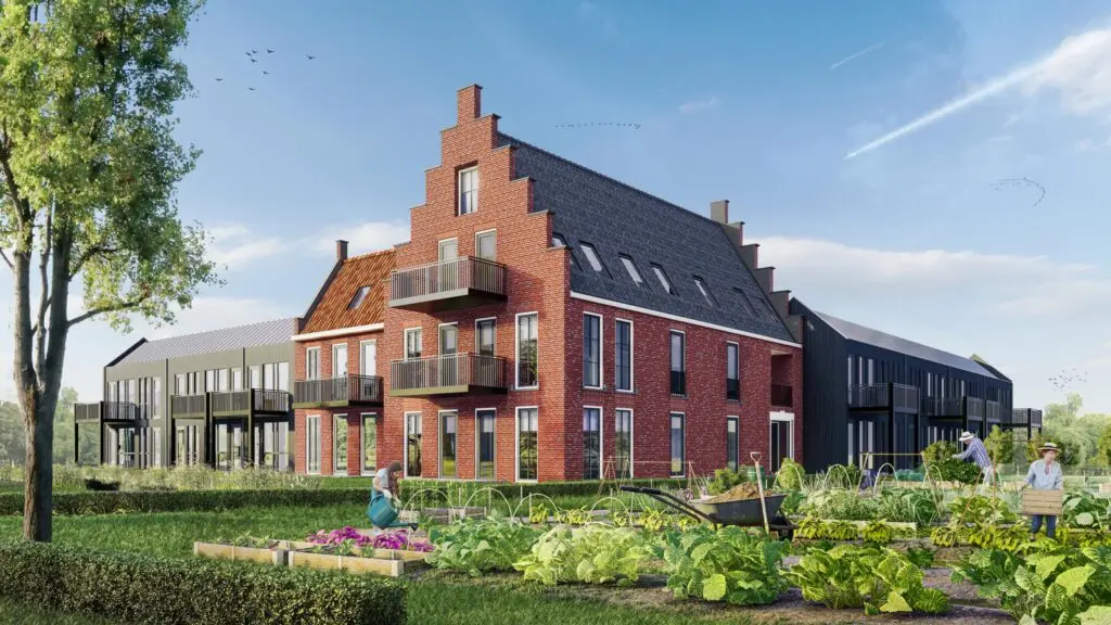 Nieuwbouwproject Burmaniastate in Stiens