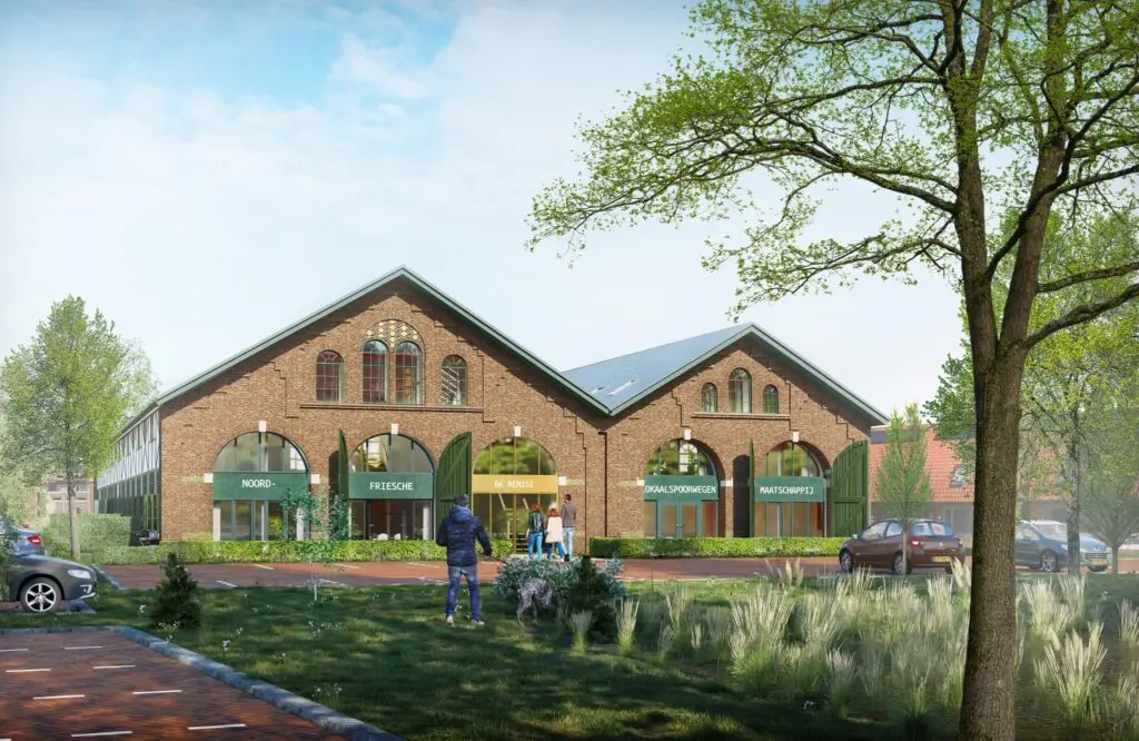 Nieuwbouwproject De Remise in Stiens